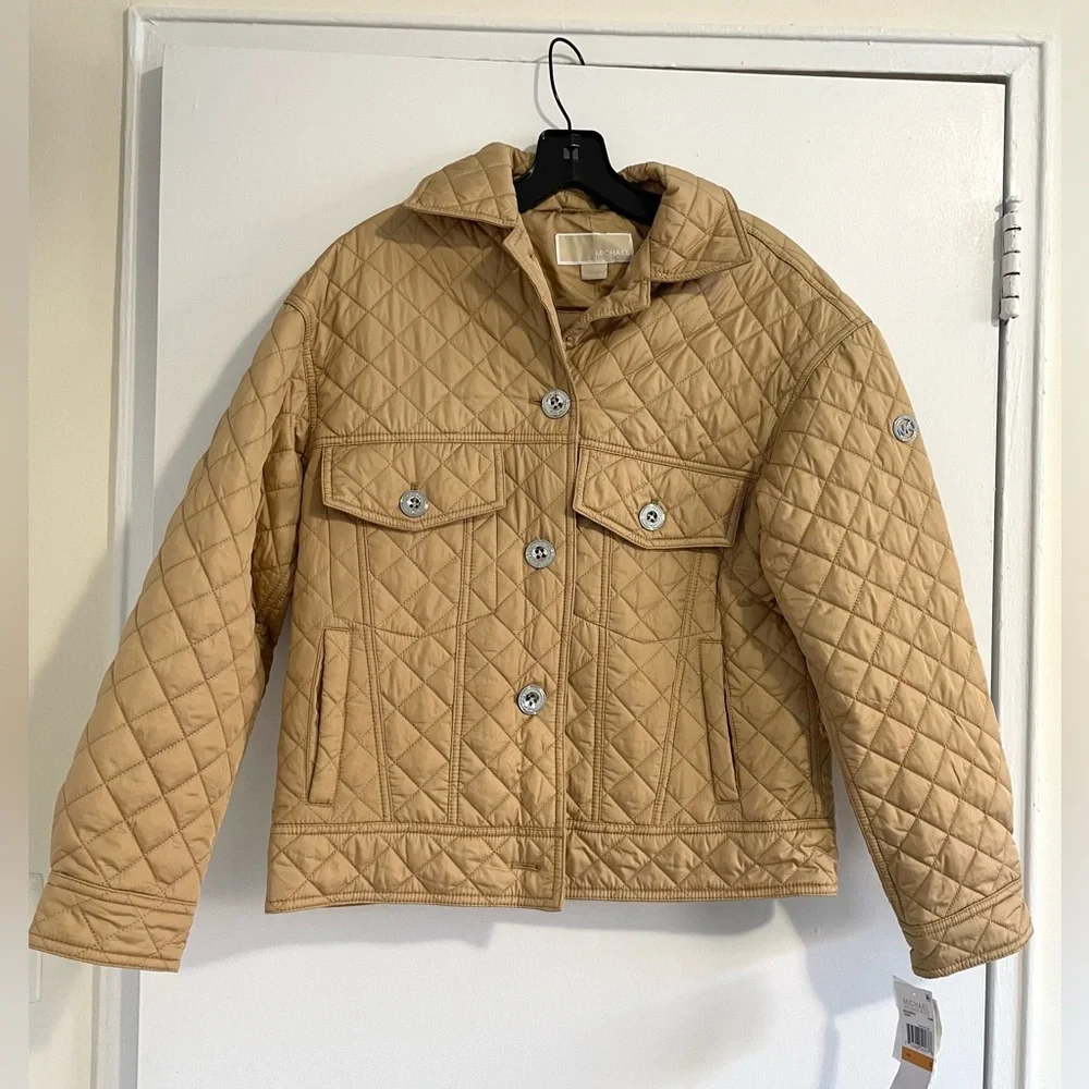 Michael Kors Quilted Puffer Jacket NWT - Picture 1 of 5